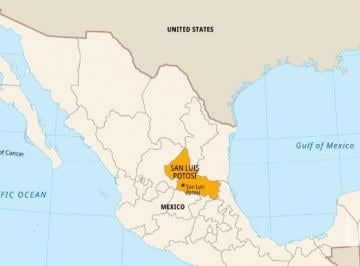 Terreno / Lote · 111000m² · Terreno en Venta en Matehuala Antiguo Camino a Real de Catorce