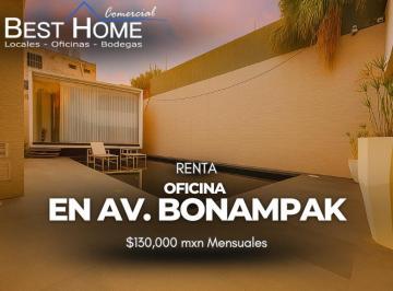 Local comercial · 300m² · 5 Estacionamientos · Oficina de 300 m² en Renta en Av Bonampak en Frente de Puerto Cancun