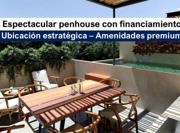 Departamento · 152m² · 2 Recámaras · 2 Estacionamientos · Penthouse con Alberca Roof Top y Financiamiento - Ubicación Privilegiada