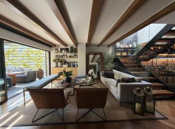 Departamento de 4 habitaciones, Miguel Hidalgo · Precioso PH 2 Terrazas Amueblado Nuevo Campo Elíseos