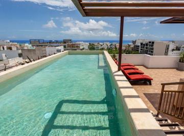 Departamento de 1 habitación, Solidaridad · Estudio en Venta con Una Ubicación Privilegiada y Una Vista Espectacular Desde El Roof!