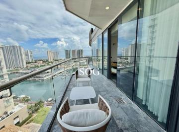 Departamento de 1 habitación, Benito Juárez · Renta Departamento Amueblado en Puerto Cancun Torre Shark