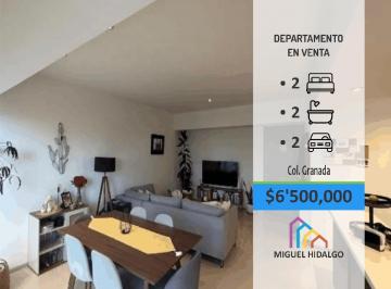 Departamento · 127m² · 2 Recámaras · 2 Estacionamientos · Departamento en Venta Polanco