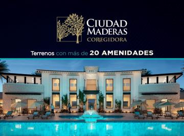 Terreno / Lote · 132m² · 3 Estacionamientos · Terreno en Ciudad Maderas Corregidora, Querétaro