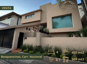 Casa de 4 habitaciones, Monterrey · Hermosa Residencia en Bosquencinos con Recamara en Pb