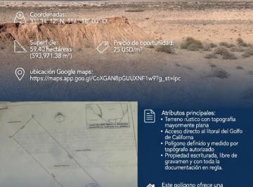 Terreno / Lote · 594000ha · Terreno - San Luis Río Colorado