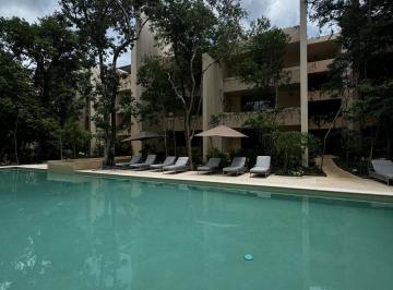 Departamento · 52m² · 1 Recámara · 1 Estacionamiento · Departamento Amueblado con Alberca Privada y Mantenimiento Incluido Artra Tulum