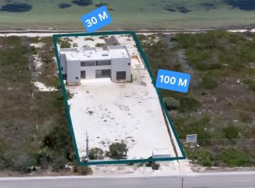 Casa de 4 habitaciones, Sinanché · Casa Frente Al Mar en San Crisanto Yucatan