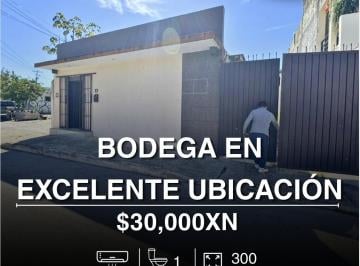 Bodega comercial · 200m² · 2 Estacionamientos · Bodega de de 300 m² en Renta Sobre Av Bonampak - Cancún
