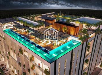 Departamento · 128m² · 2 Recámaras · 1 Estacionamiento · Conecta con Lo Mejor de Cancún: Lujo, Seguridad y Alta Rentabilidad.