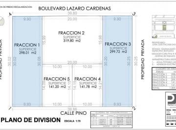 Terreno comercial · 298m² · Terreno en Venta Irapuato. Fracción 1 y 3