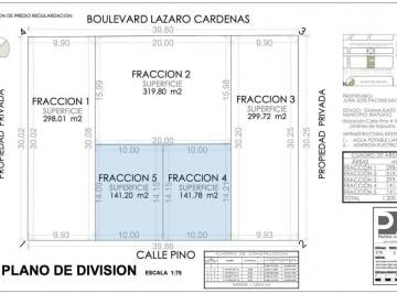 Terreno comercial · 141m² · Terreno en Venta Jardines de Irapuato, Fracción 4 y 5