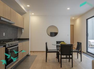 Departamento · 85m² · 2 Recámaras · 1 Estacionamiento · Venta de Departamento Nuevo 85.m² con Terraza Privada, C. San Rafael, Cdmx