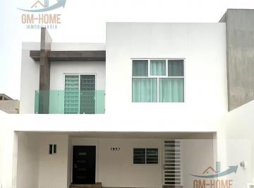 Casa · 214m² · 3 Recámaras · 2 Estacionamientos · Casa en Renta Anual en Altabrisa Residencial, Cerritos, Mazatlán, Sin.