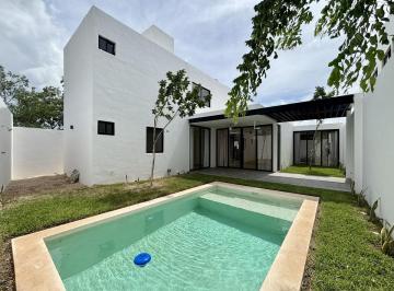 Casa · 278m² · 3 Recámaras · 2 Estacionamientos · Casa en Pre Venta en Dzitya, Merida, Yucatan