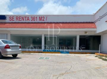Local comercial · 361m² · 2 Estacionamientos · Local Comercial en Renta, Av Tulum, Cancun, Quintana Roo.