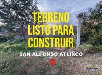 Terreno / Lote , Atlixco · Terreno en Venta de 634 m² con Barda Cerca de Blvd Gastronomico