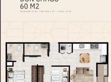 Departamento de 2 habitaciones, Monterrey · Pre Venta Departamento en Barrio Antiguo
