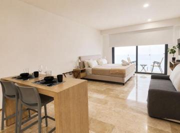 Departamento de 1 habitación, Solidaridad · Estudio en Renta Largo Plazo en El Centro de Playa del Carmen en Town Towers