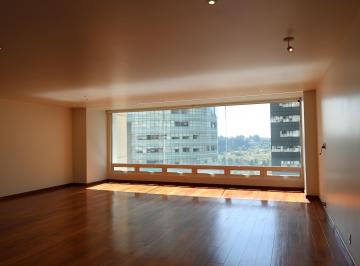 Sala · Departamento Moderno y Amplio con Vista a Av Santa Fe y La Parque Mexicana