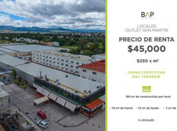 Local en centro comercial , León · 5 Locales en Renta en Outlet San Martín