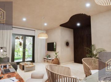 Departamento · 91m² · 2 Recámaras · 1 Estacionamiento · Departamento en Venta en Tulum 2 Hbt Renta Garantizada Financiamiento