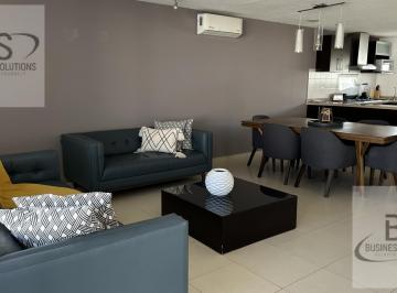 Departamento · 140m² · 2 Recámaras · 2 Estacionamientos · Kl/ Departamento en Renta Totalmente Amueblado