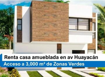 Casa · 155m² · 3 Recámaras · Renta de Casa Amueblada en Residencial con Amenidades Premium