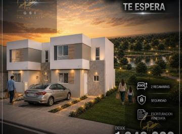 Casa · 75m² · 2 Recámaras · 2 Estacionamientos · Valencia Residencial – Modelo Sauce con Escrituración Inmediata