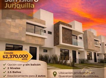 Casa en condominio · 103m² · 3 Recámaras · 1 Estacionamiento · Mykonos Residencial II – San Isidro Juriquilla