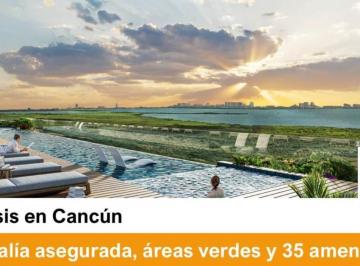 Departamento · 64m² · 1 Recámara · 1 Estacionamiento · Departamento en Zona Estratégica de Cancún - Ideal Para Vivir o Rentar, con Amenidades de Lujo
