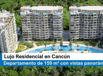 Departamento · 159m² · 3 Recámaras · 2 Estacionamientos · Experiencia Residencial Elevada: 3 Recámaras en Complejo con 30 Amenidades