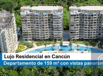 Departamento · 159m² · 3 Recámaras · 2 Estacionamientos · Experiencia Residencial Elevada: 3 Recámaras en Complejo con 30 Amenidades