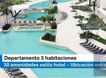Departamento · 116m² · 3 Recámaras · 2 Estacionamientos · Ubicación Privilegiada Amenidades de Lujo: Departamento de 3 Recámaras en Cancún