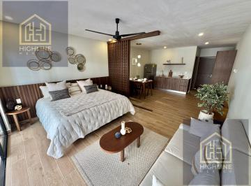 Departamento · 50m² · 1 Recámara · 1 Estacionamiento · Departamento Estudio en Venta con Balcón en Tulum Cerca de La Playa | Entrega Inmediata