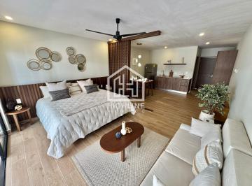Departamento · 50m² · 1 Recámara · 1 Estacionamiento · Departamento Estudio en Venta con Balcón en Tulum Cerca de La Playa | Entrega Inmediata