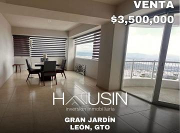 Departamento · 3 Recámaras · 2 Estacionamientos · Departamento en Venta, Gran Jardín, Torre Mozart, 5to Piso. León, Gto.