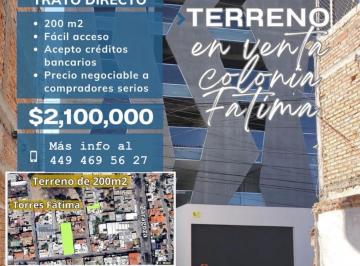 Terreno / Lote · Terreno - Fatima