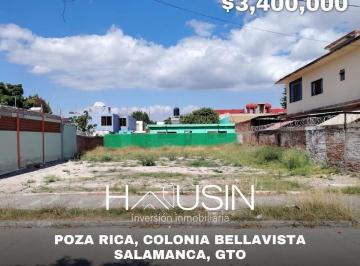 Terreno / Lote · 425m² · Terreno en Venta, Calle Poza Rica, Colonia Bellavista. Salamanca, Gto.