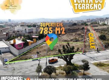 Terreno / Lote , Pachuca · Venta de Terreno en Esquina, en Pachuca, Hgo.