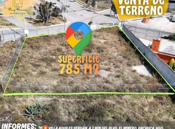 Terreno / Lote , Pachuca · Venta de Terreno en Esquina, en Pachuca, Hgo.