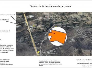Terreno comercial , Guanajuato · Terreno en Vta 24 Hectares a 50 Mt Pie de Carretera Pasando Gto por La Carretera Juventino Rosas.