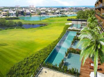Departamento · 575m² · 4 Recámaras · 2 Estacionamientos · Puerto Cancun | Exclusivo Departamento 4 Hab | Vista Al Campo Golf | Club de Playa | Marina | Centro