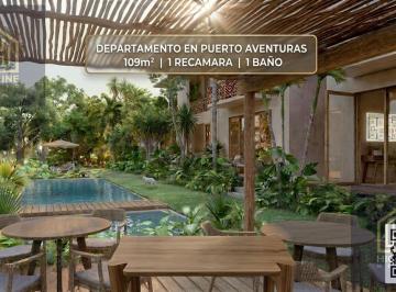 Departamento · 109m² · 1 Recámara · Departamento en Venta en Puerto Aventuras 1 Recamara