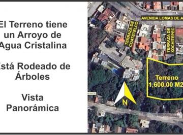 Terreno / Lote · 1600m² · Terreno Urbano en Terrazas Ahuatlán Cuernavaca - Ari - 1025 - Tu