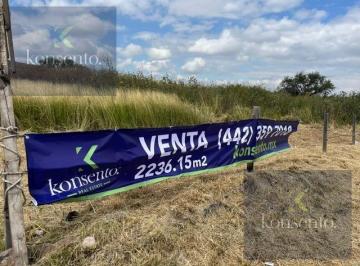 Terreno / Lote · 2236m² · Terreno Comercial Salida Mexico - Queretaro