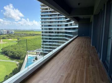 Departamento de 3 habitaciones, Benito Juárez · Departamento Nuevo de 3 Recámaras en Renta con Vista Al Mar y Amenidades de Lujo