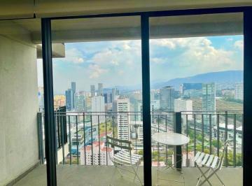 Departamento de 2 habitaciones, Cuajimalpa de Morelos · Depto en Renta de 2 Recamaras con Balcón a La Entrada de Sta Fe
