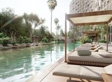 Departamento · 55m² · 1 Recámara · Departamento en Venta de Lujo en Cancun con Mas de 20 Amenidades