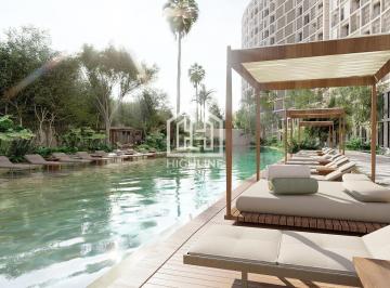 Departamento · 55m² · 1 Recámara · Departamento en Venta de Lujo en Cancun con Mas de 20 Amenidades